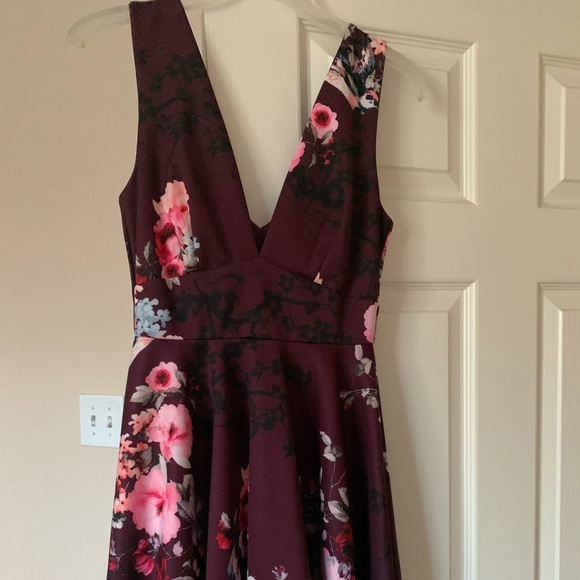 Asos watercolor skater dress - Picture 4 of 9